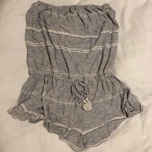 Roxy Striped Beach Romper